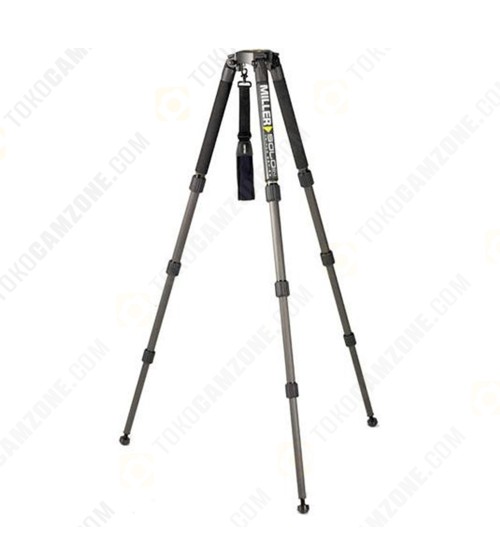 Miller SOLO VJ Carbon Fiber 3-Stage Tripod Legs